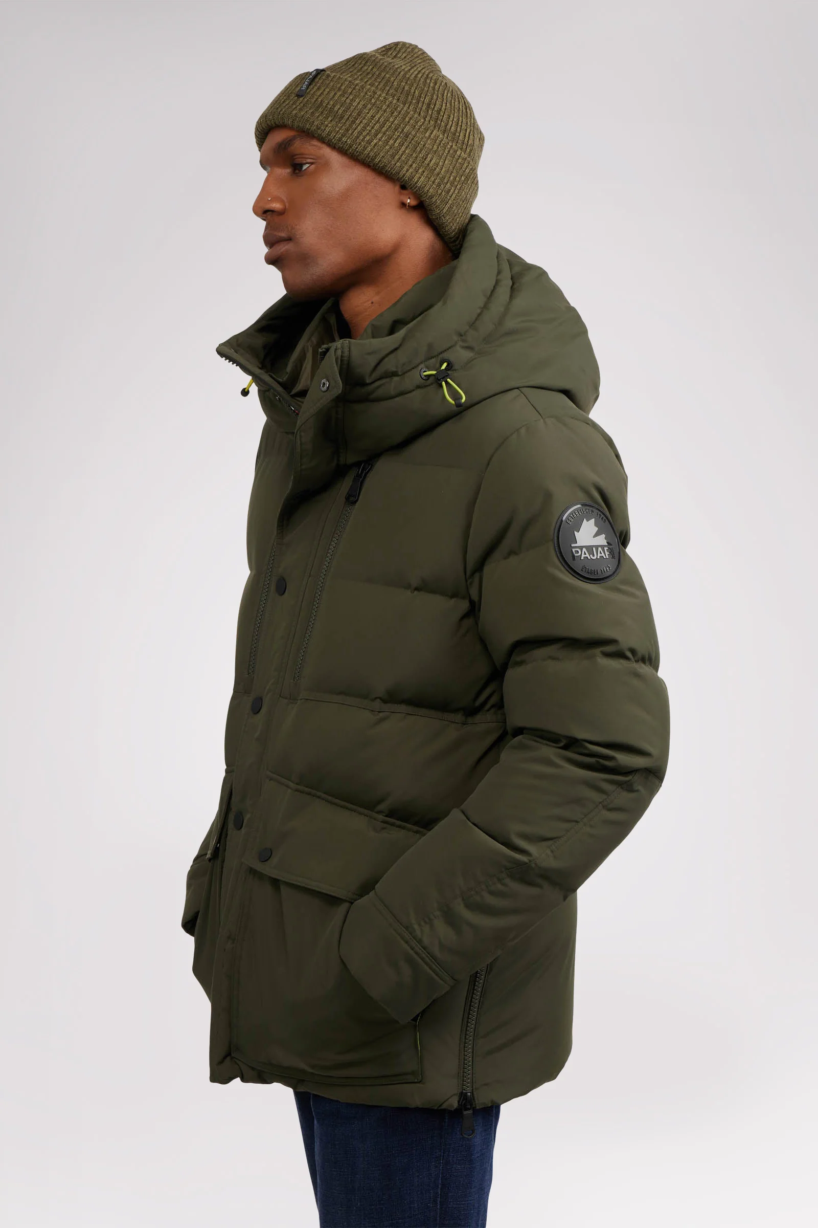 Antares Mid Length Oversized Parka - Image 8