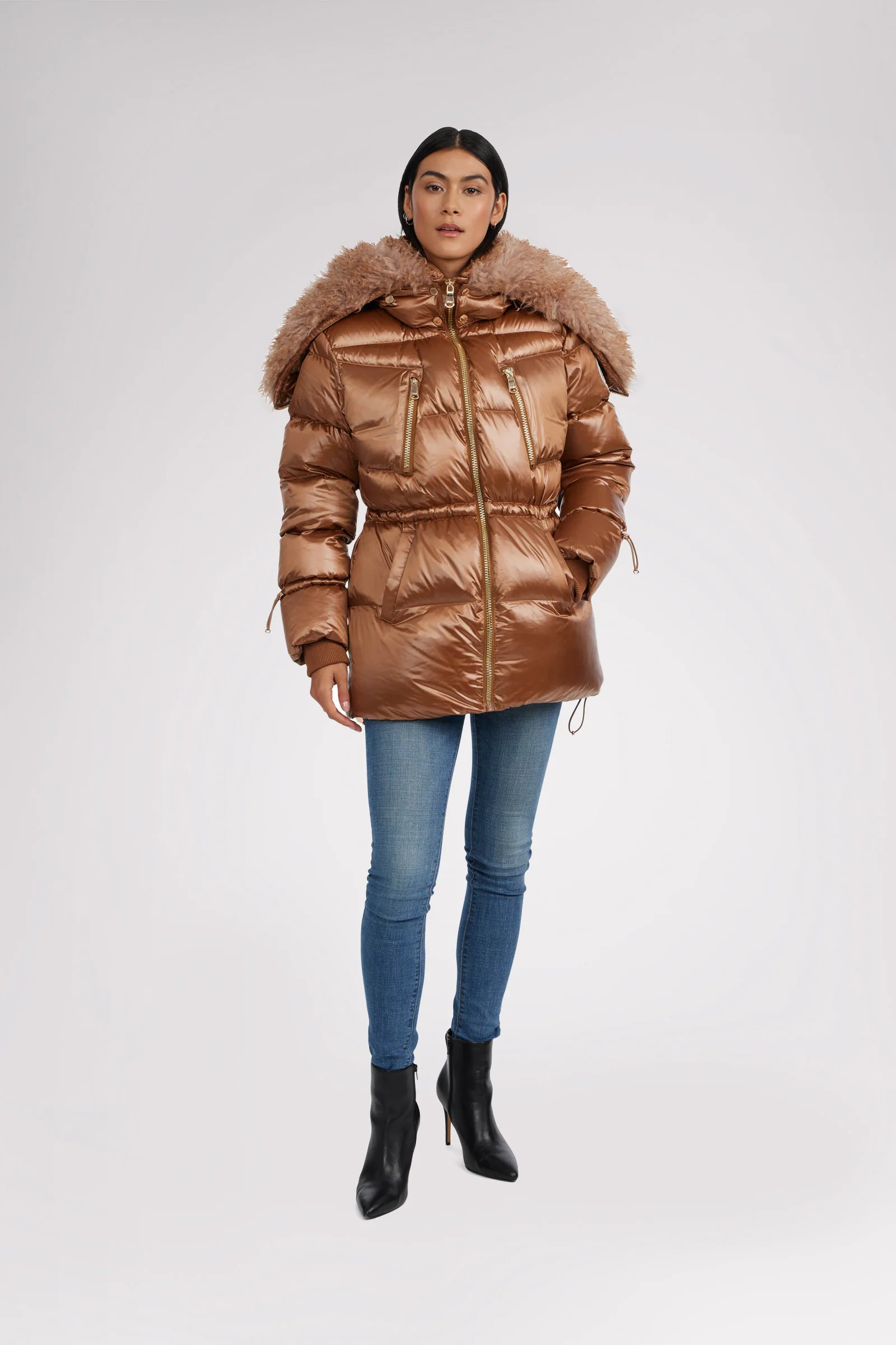 Electra Women's Boxy Fit Puffer Jacket - Image 6