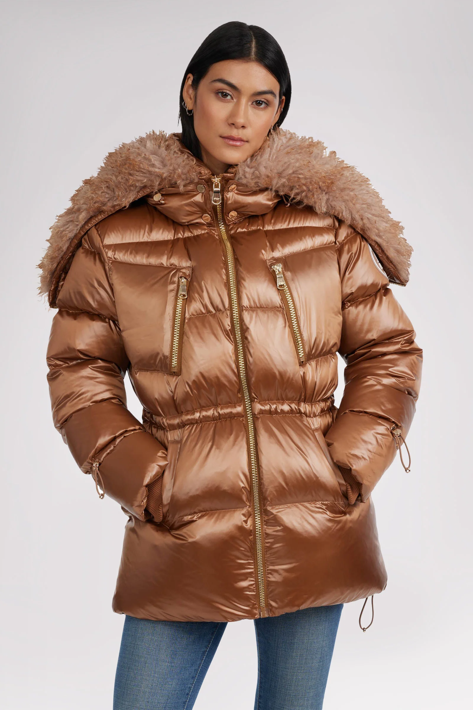 Electra Women's Boxy Fit Puffer Jacket - Image 7