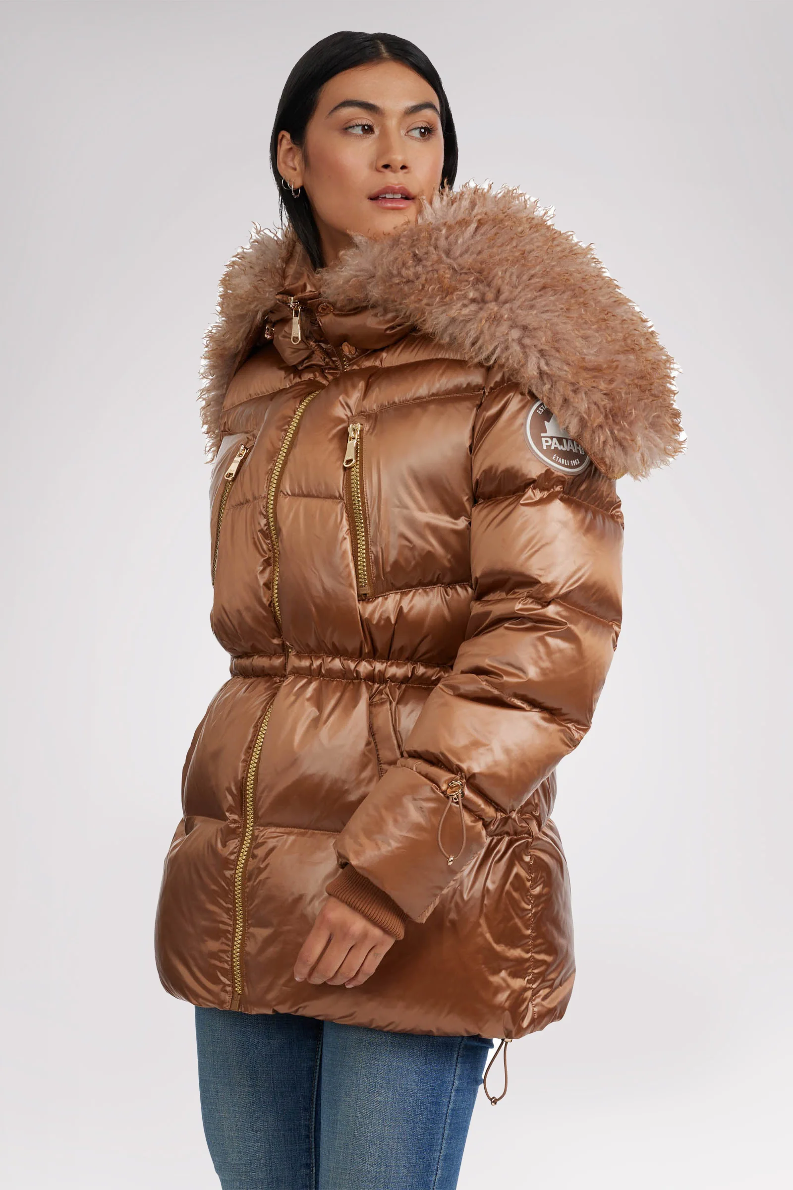 Electra Women's Boxy Fit Puffer Jacket - Image 8