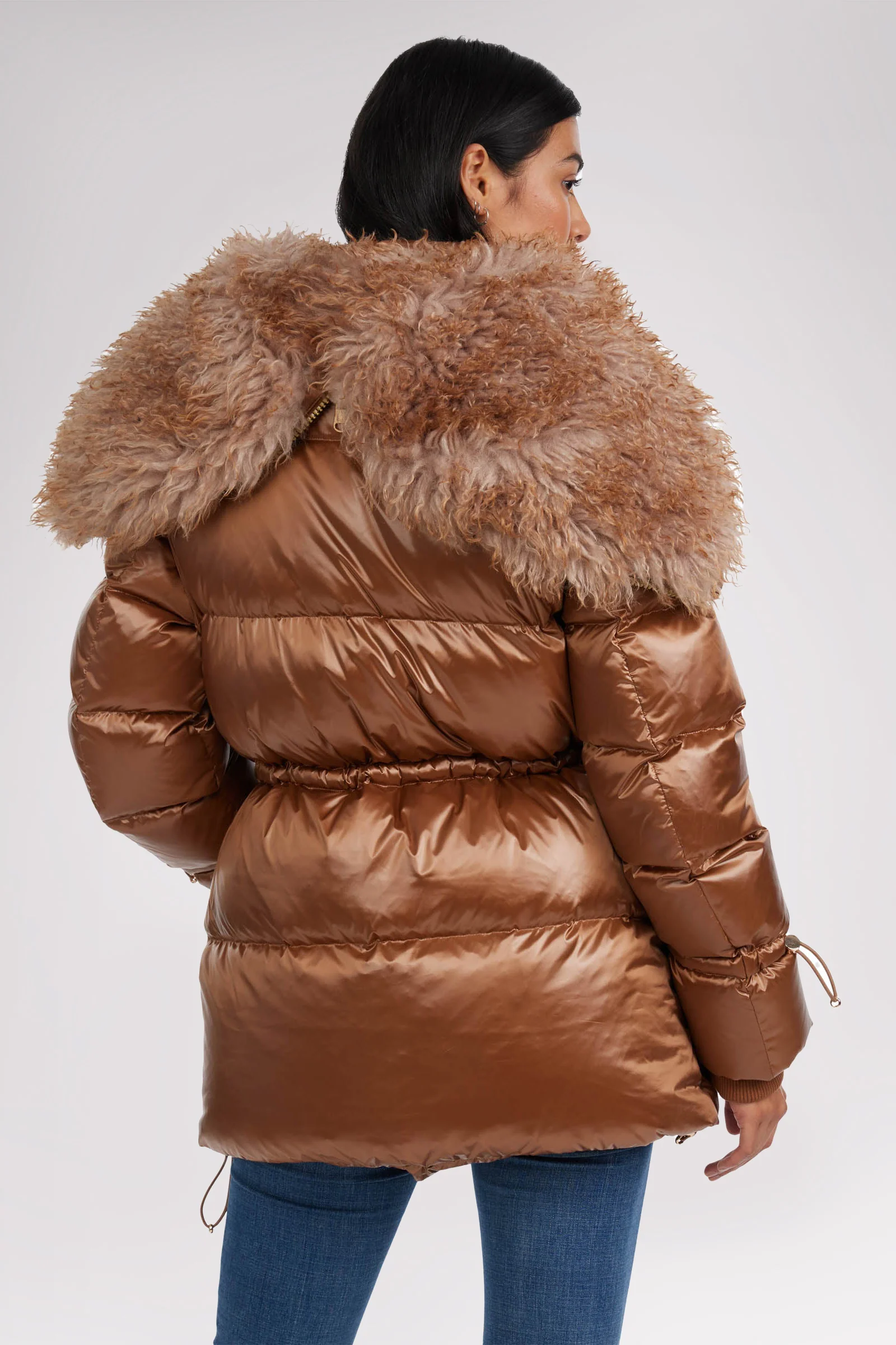 Electra Women's Boxy Fit Puffer Jacket - Image 9