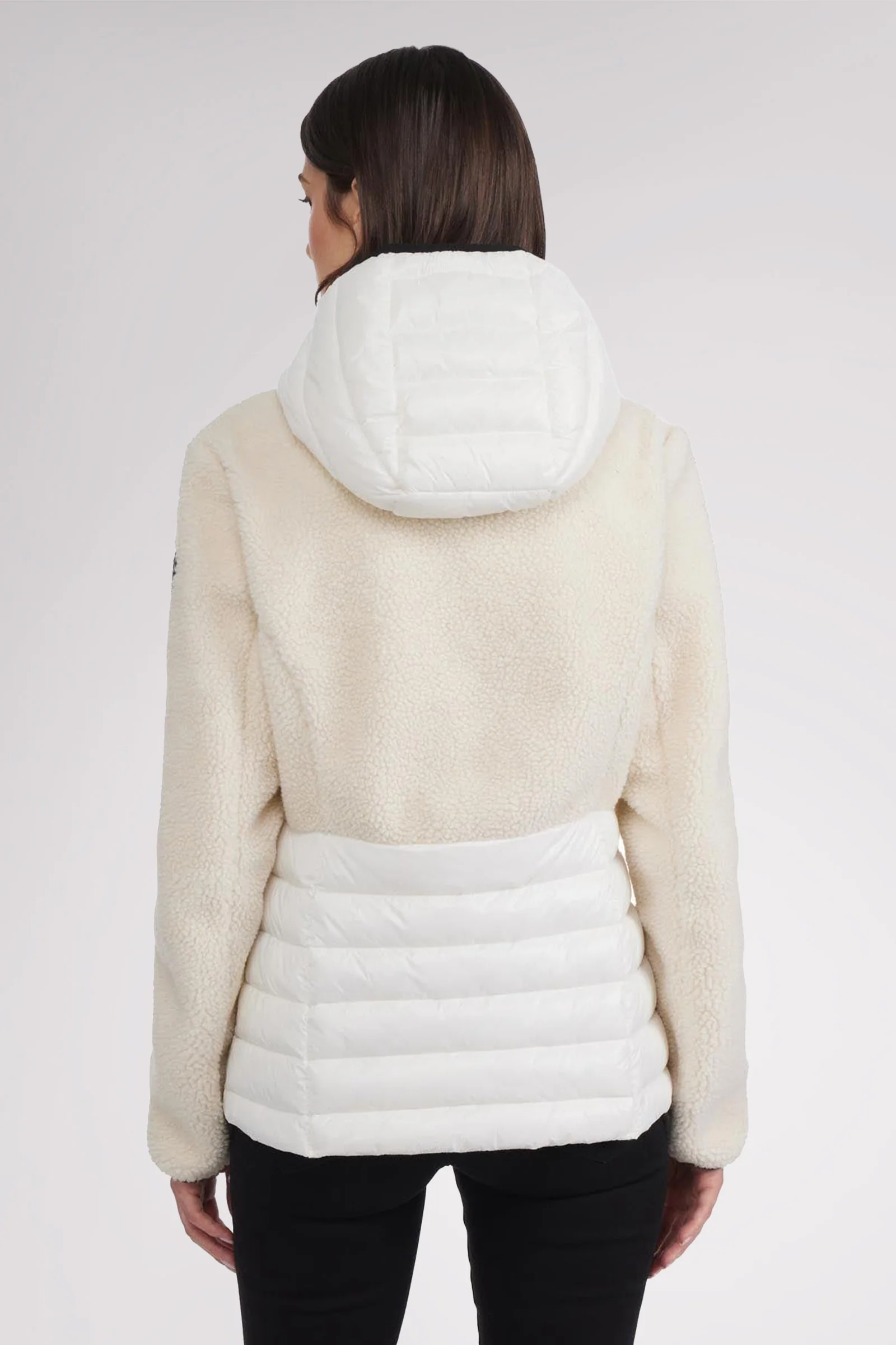 Fawn Women's Mixed-Media Transitional Jacket - Image 4