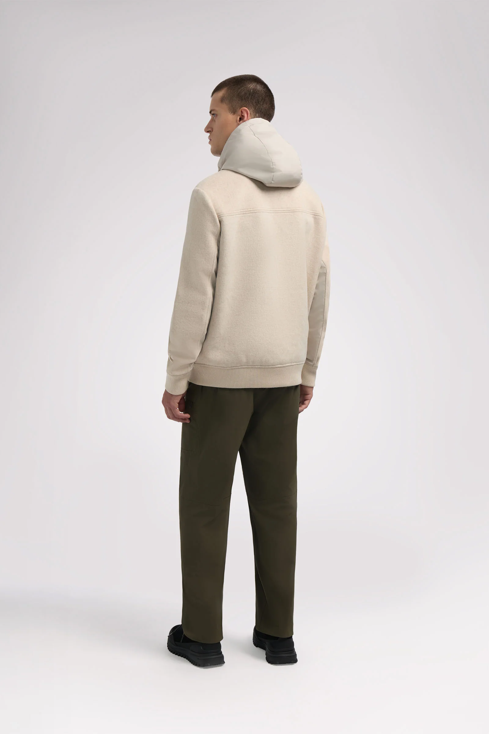 Hader Men's Wool Blend Bomber - Image 5