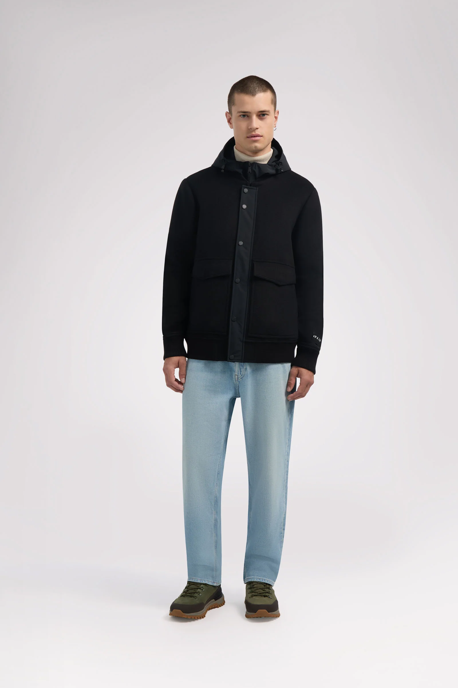 Hader Men's Wool Blend Bomber - Image 9